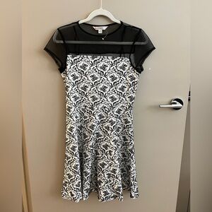 AA Studio AA Monochrome Mesh dress